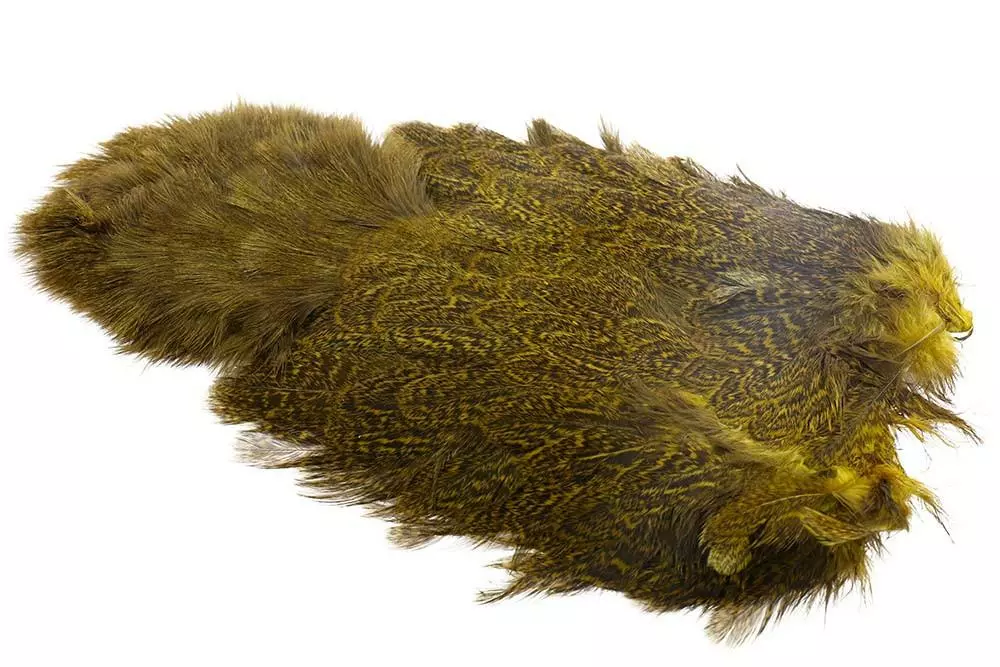 Whiting Coq De Leon Hen Soft Hackle With Chicabou – Speckled Copper Olive 3 Whiting Coq De Leon Hen Soft Hackle With Chicabou – Speckled Copper Olive