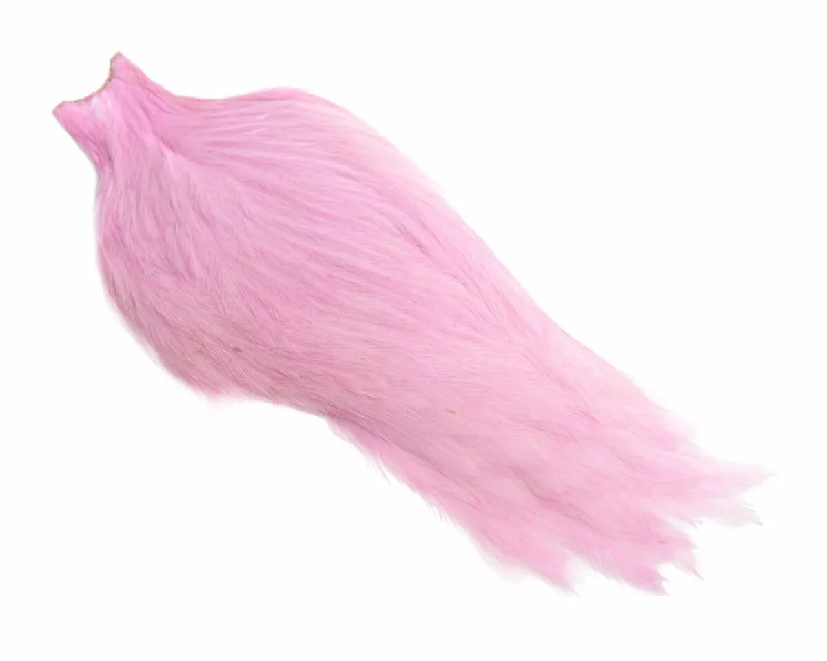 Whiting American Rooster Cape White Dyed Shell Pink 3 Whiting American Rooster Cape White Dyed Shell Pink