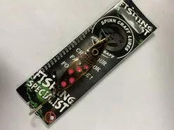 Spinn Craft Fjord Mini 13g/70mm Cobber M Rosa/Svarte Prikker