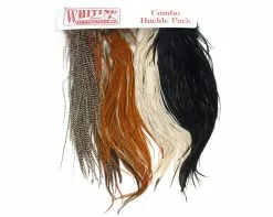 Whiting Introductory Hackle Pack Four 1/2 Saddles