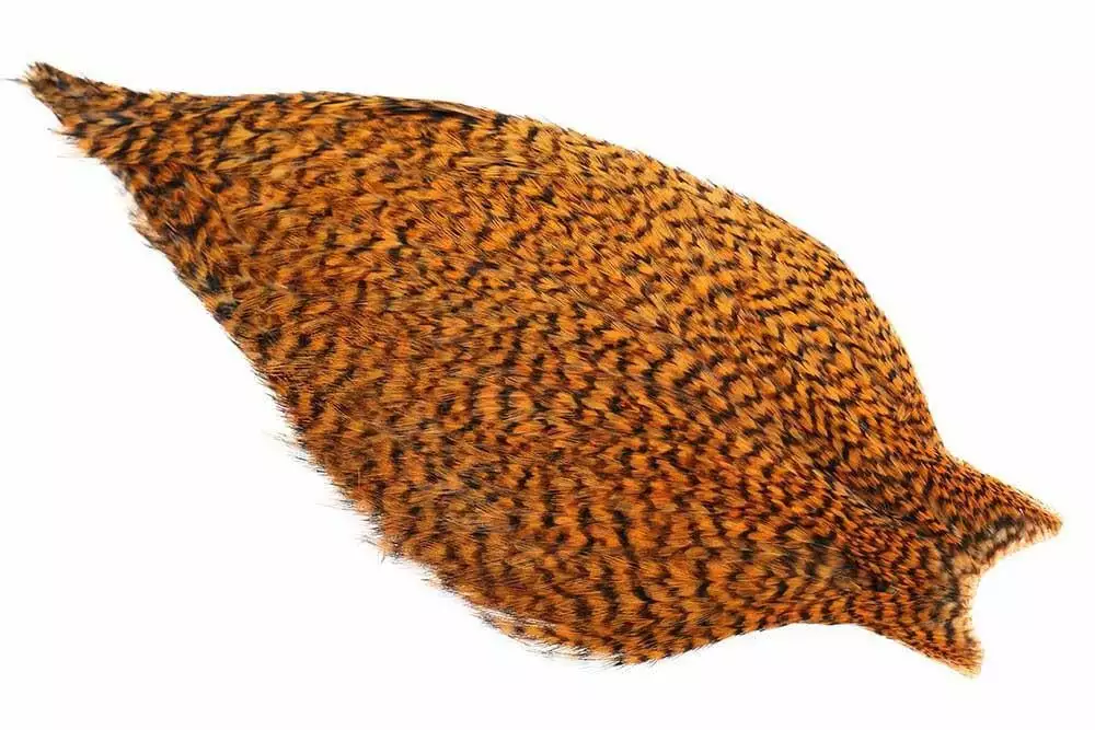 Whiting American Rooster Cape – Grizzly Shrimp Orange 3 Whiting American Rooster Cape – Grizzly Shrimp Orange