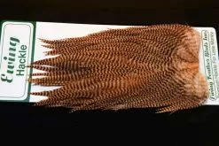 Ewing Rooster Saddle Grizzly Tan