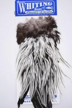 Freshwater Streamer Saddle Silver Badger